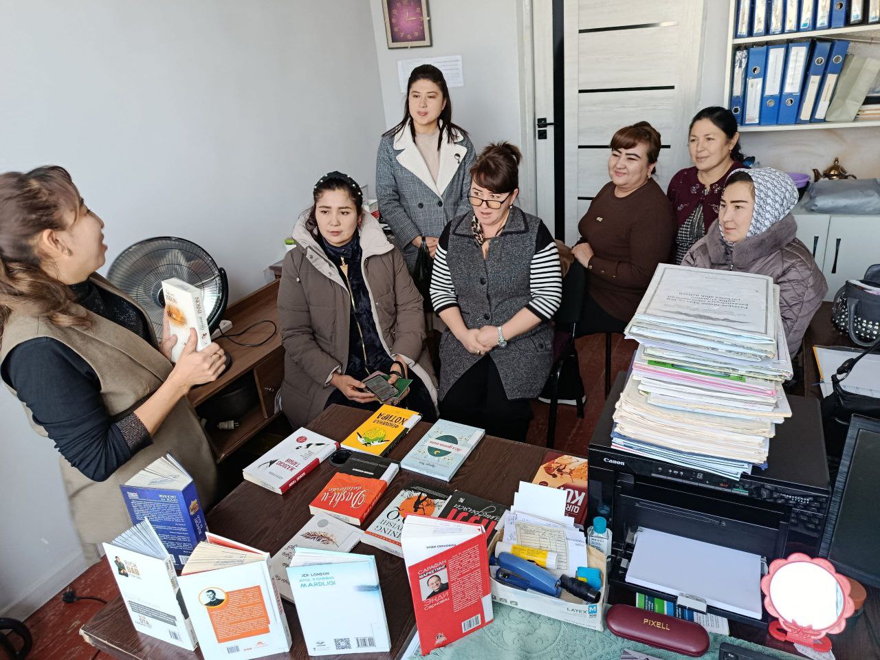 " Hazrati inson "  nomli  kitobing targ'iboti o'tkazildi.