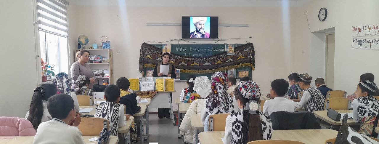 ”So’z mulkining sultoni-Alisher Navoiy” nomli ma’naviy va musiqiy tadbir bo’lib o’tdi.