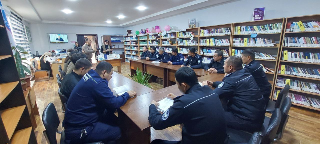 ”Qo’riqlash” bo`limi  ma’naviyat bo’limi  bilan hamkorlikda ”Xotin-qizlarga nisbatan raqamli zo’ravonlikka barham berish uchun birlashaylik” mavzusida davda suhbati  bo’lib o’tdi.