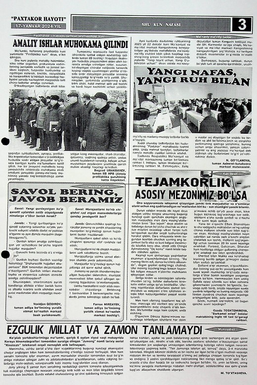 Yangi nafas Yangi ruh bilan