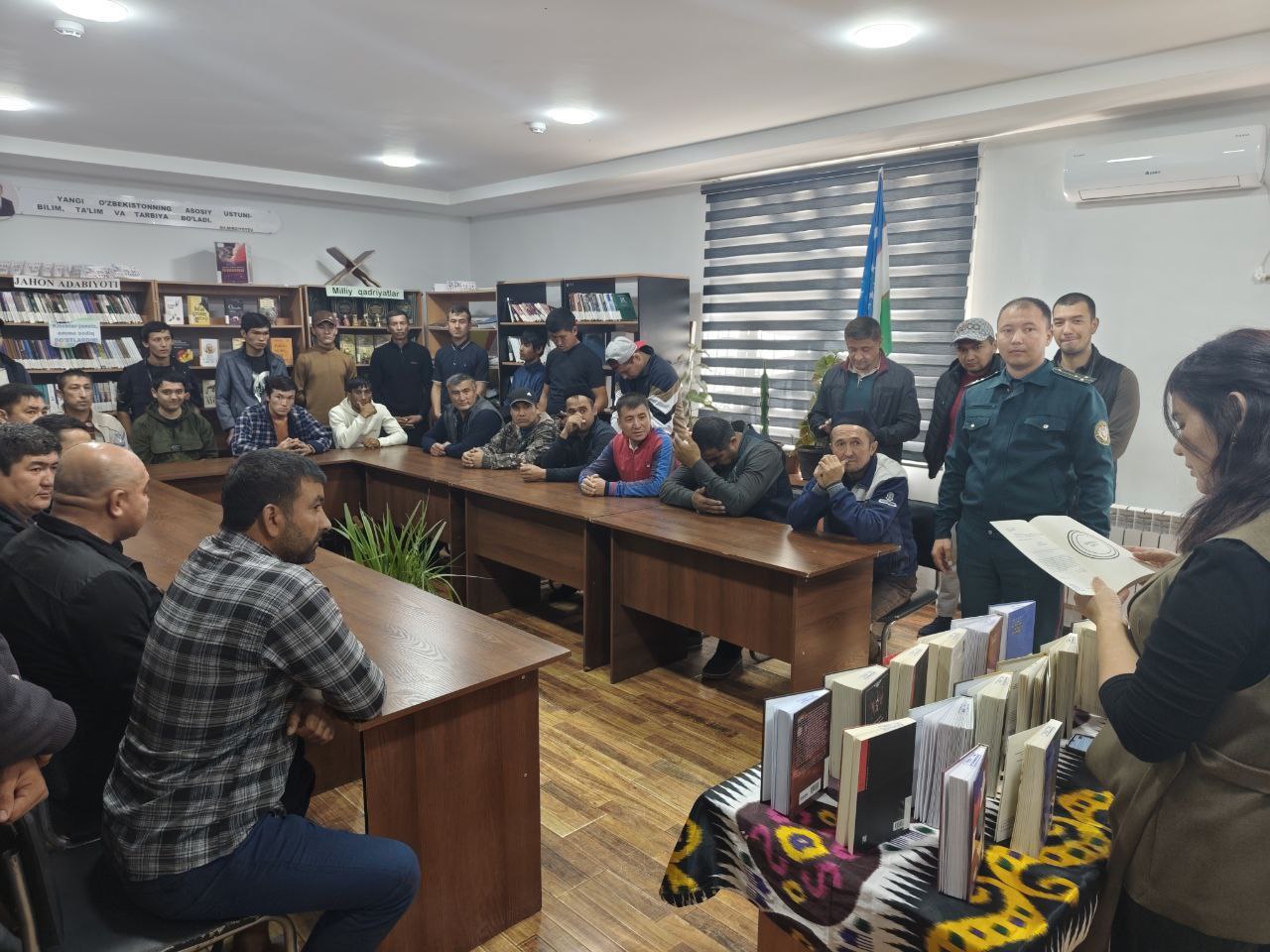 ”Prabatsiya ” guruhi  bilan  hamkorlikda   og'ir  toifadagi  yoshlar  bilan  uchrashuv  tashkil  etildi .