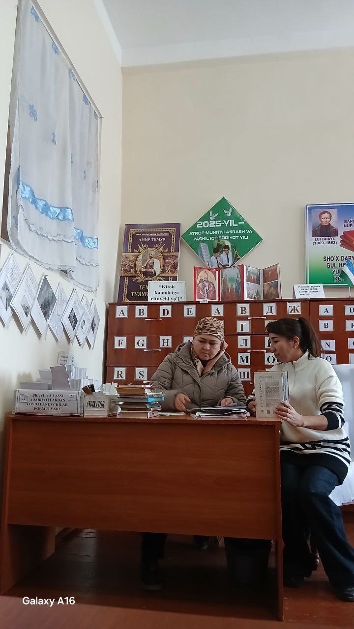 "Ko'chma kutubxona" xizmati tashkil etildi.