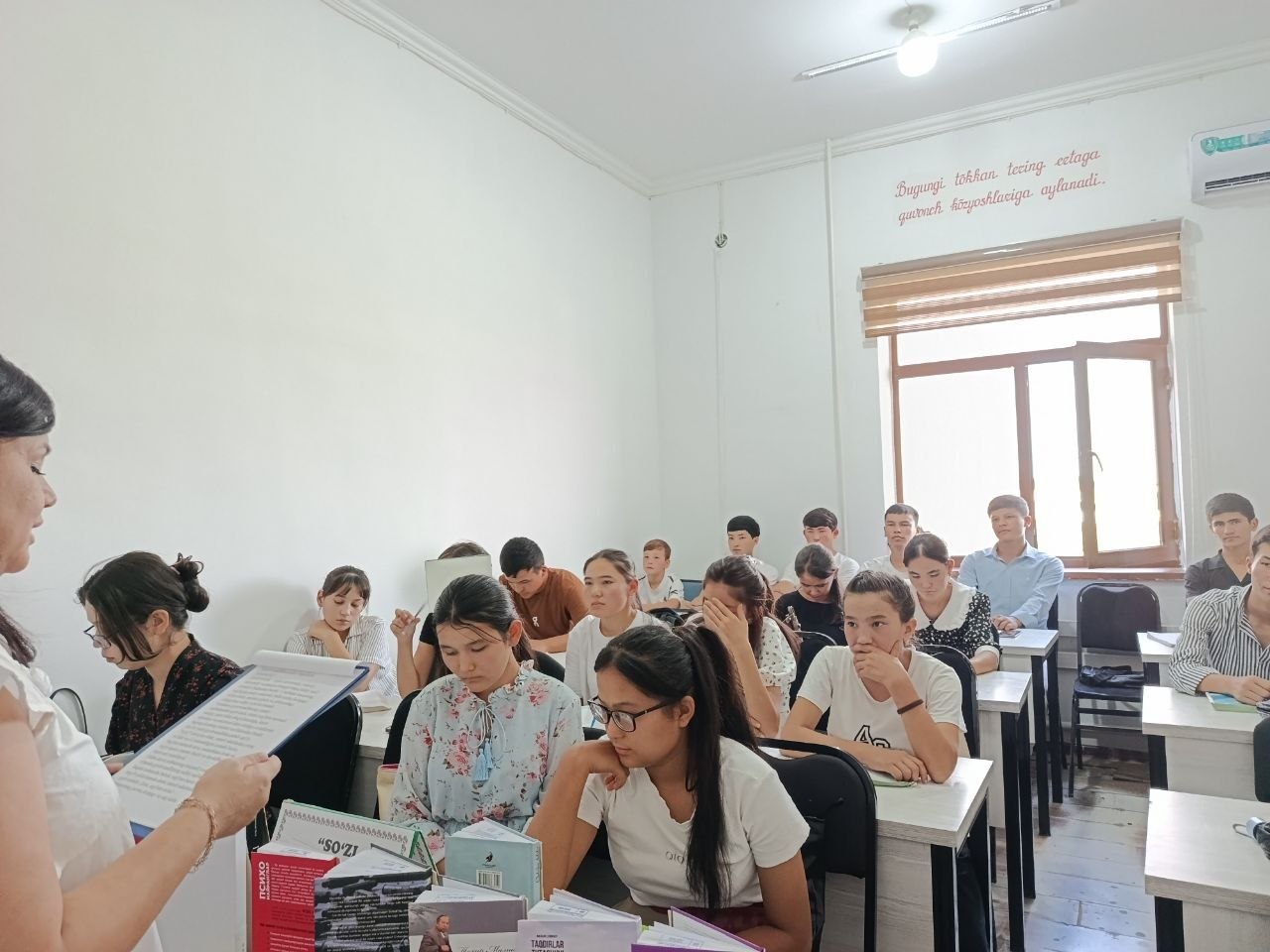 ”Biz sog’lom hayotni tanlaymiz” nomli davra suhbati bo’lib o’tdi.