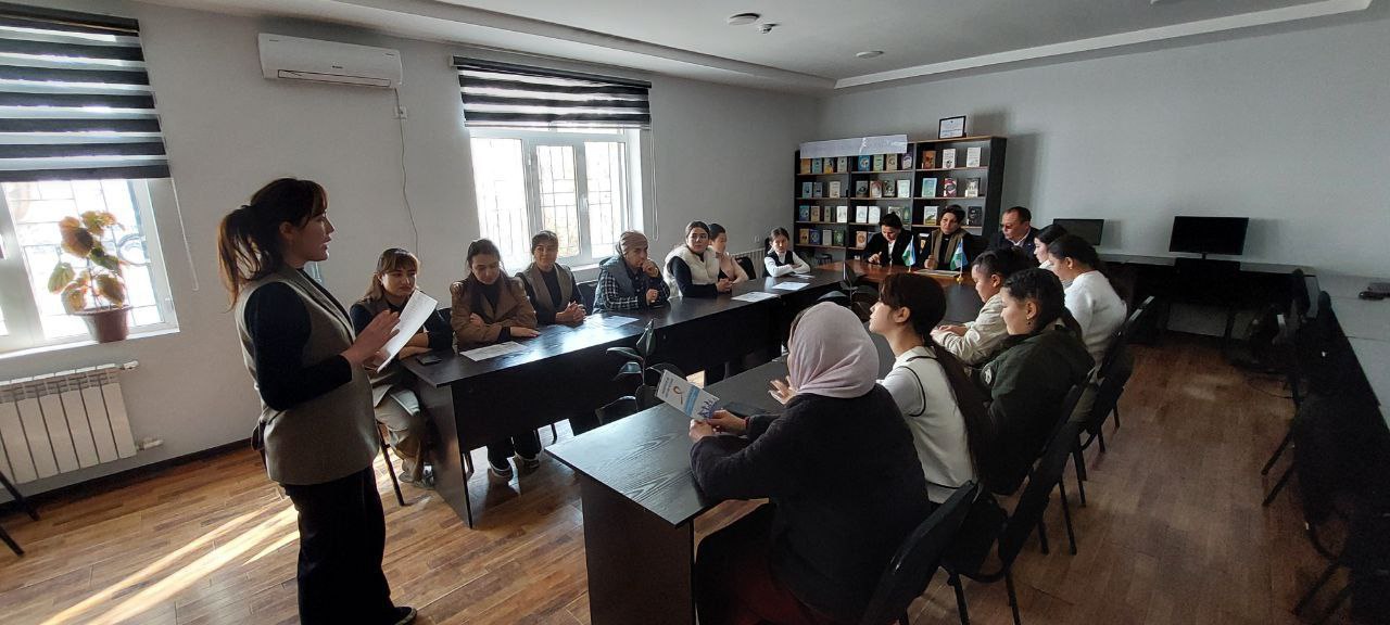 "OITSga qarshi kurashamiz" mavzusida davra suhbati tashkil etildi.