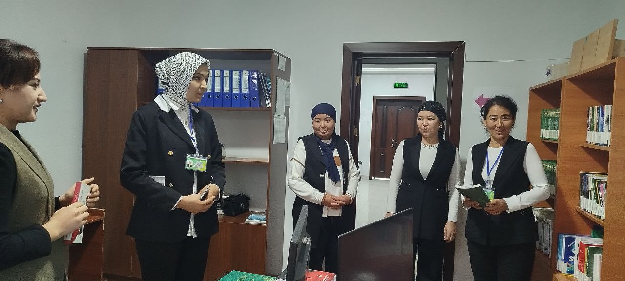 "Sirli kutubxona"shiori ostida sayohat tashkil etildi.
