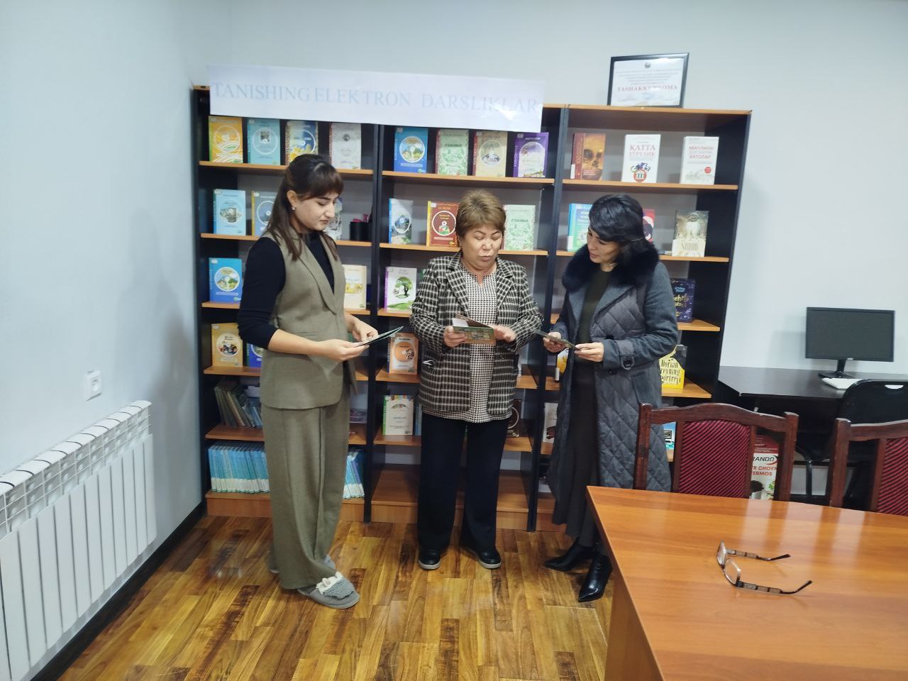 "Sirli kutubxona"shiori ostida sayohat tashkil etildi.