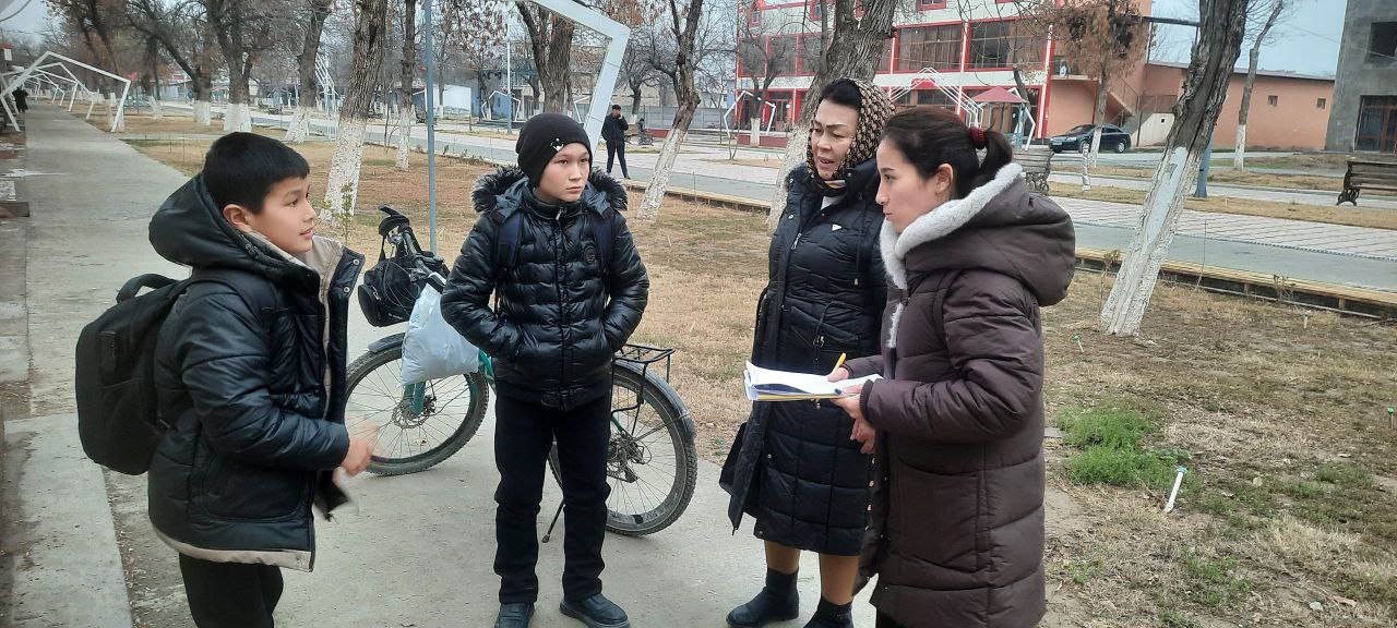 ’’Kitob o'qi - fikring osadi’’  shiori  ostida   so‘rovnoma  va  targ'ibot  ishlari bolib  o'tdi .