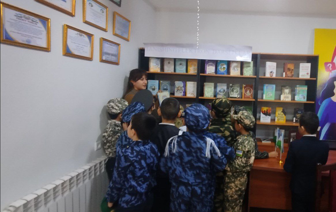 "Sirli kutubxona"shiori ostida sayohat tashkil etildi.