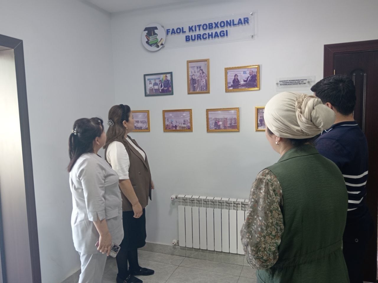 "Faol kitobxonlar" burchagini  tanishtirish ishlari amalga oshirildi.