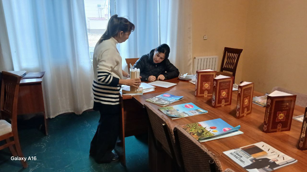 "Ko'chma kutubxona" xizmati tashkil etildi.