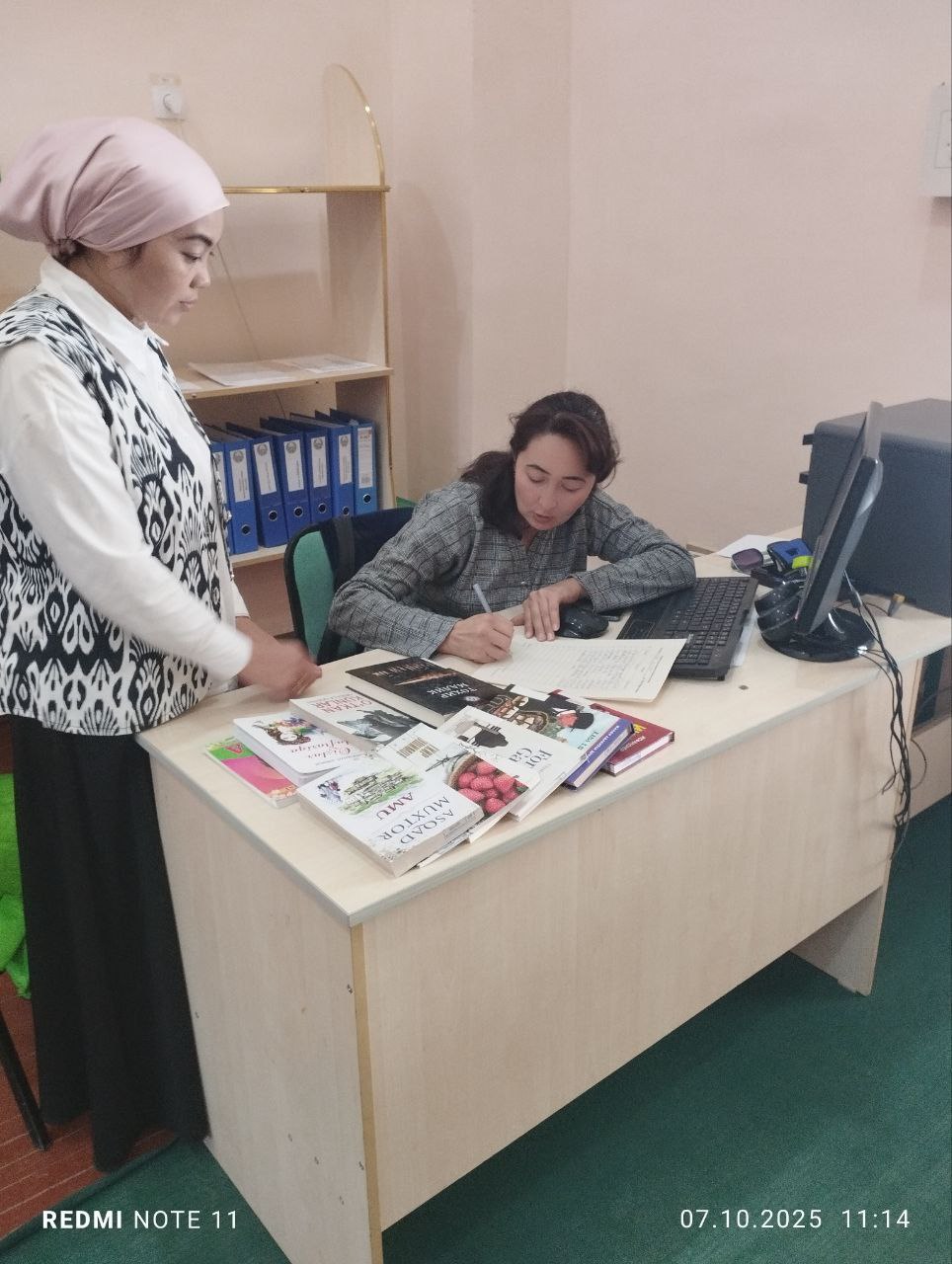 "Ko'chma kutubxona" xizmati tashkil etildi.