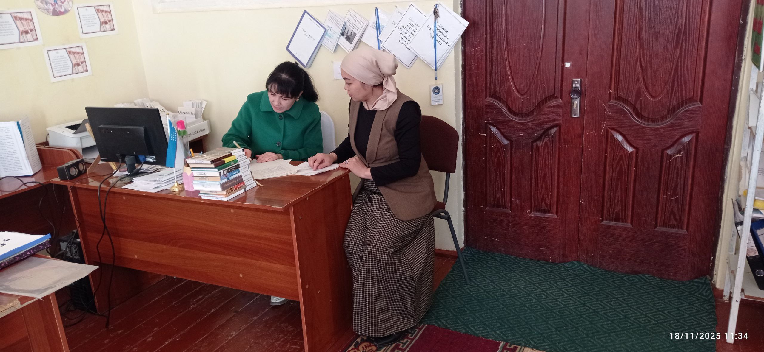 24-son Madaniyat  markazi kutubxonasiga  kitobxonlikni keng targ’ib qilish, kitobxonlik madaniyatini oshirish maqsadida 20 nomdagi adabiyotlar o'qilgan kitoblarga almashtirilib