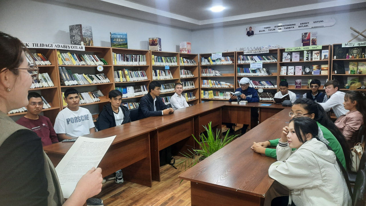 ”Til-millat ko’zgusi” nomli davra suhbati tashkil etildi.