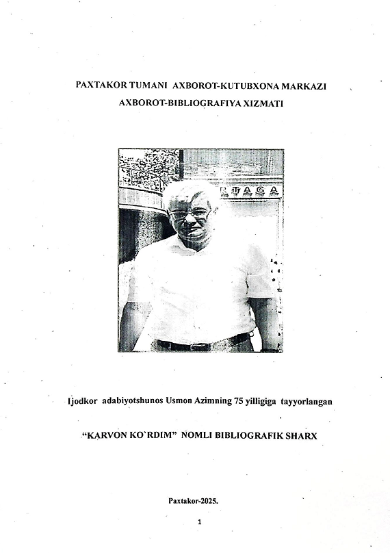 Bibliografik sahxs ko`rsatkichi