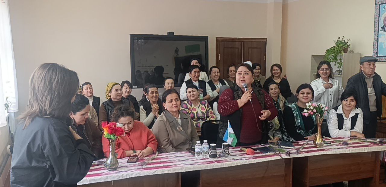 ” Ayol baxtli bo’lsa -jamiyat baxtlidir ” shiori ostida  ”Latofat va Zakovat sohibi” nomli tanlov bo’lib o’tdi.