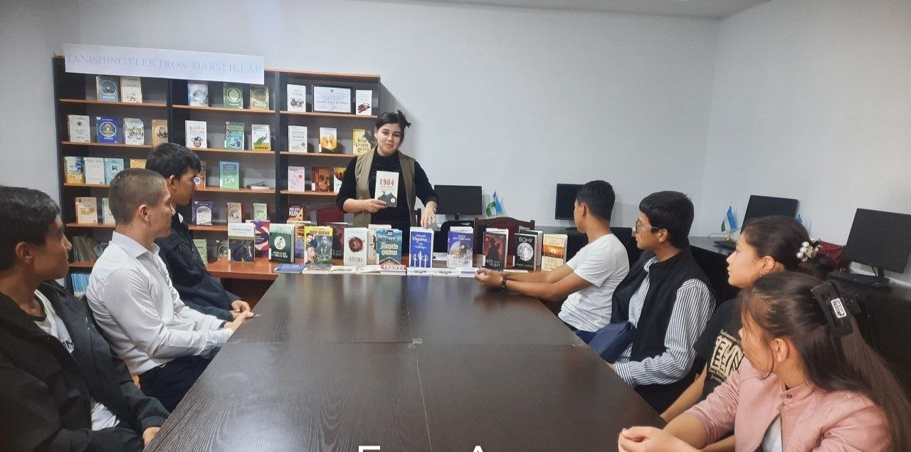 Paxtakor  tumani MMTB tasarrufidagi maktablar  bilan  hamkorlikda jaxon adabiyotlaridan bo’lmish Jo’rj Oruellning 1984 kitobi taqdimoti bo’lib o’tdi