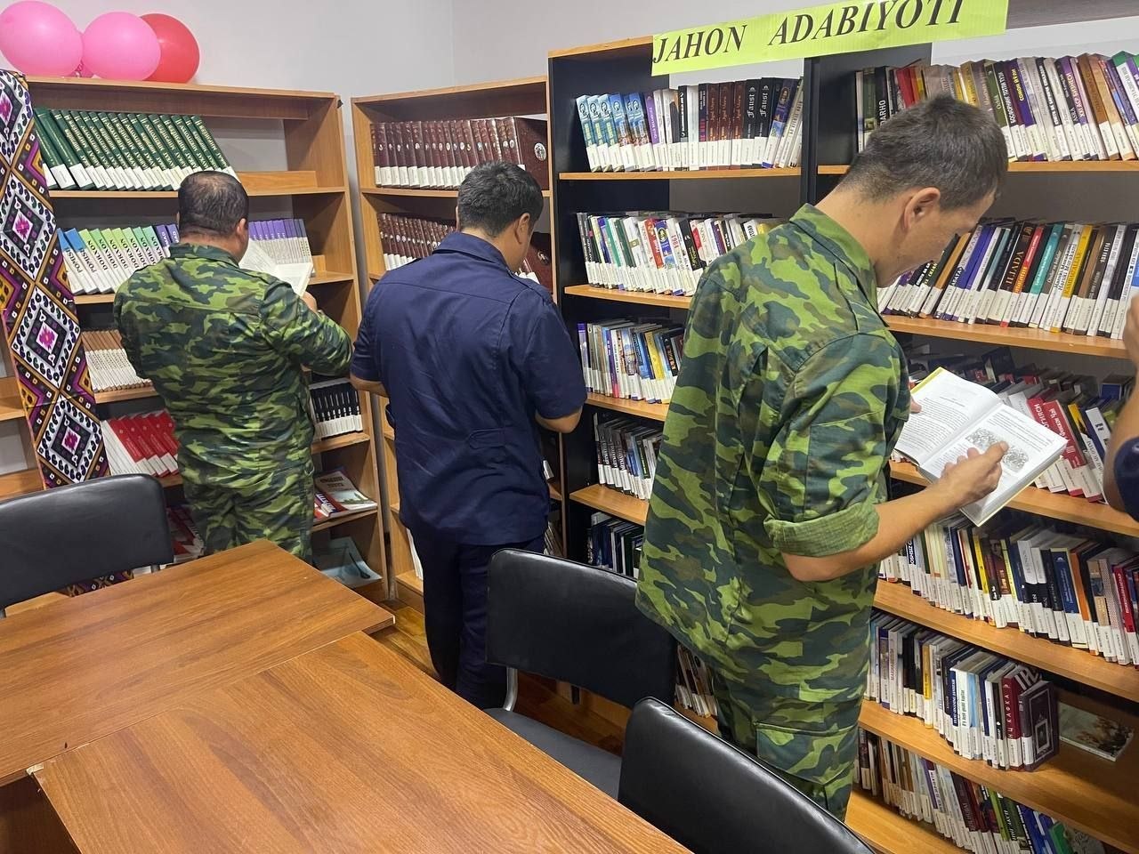 "Sirli kutubxona"shiori ostida sayohat tashkil etildi.