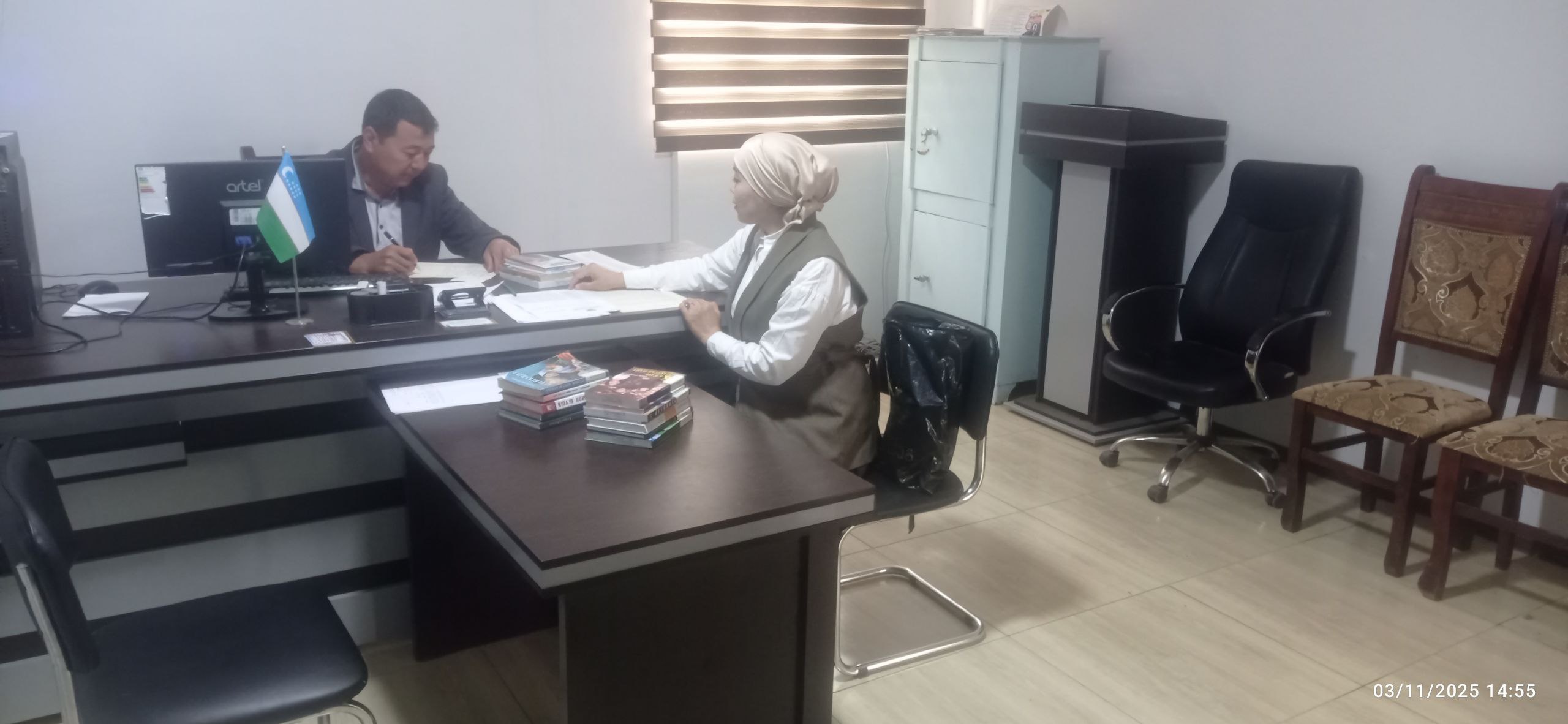 "Ko'chma kutubxona" xizmati tashkil etildi.