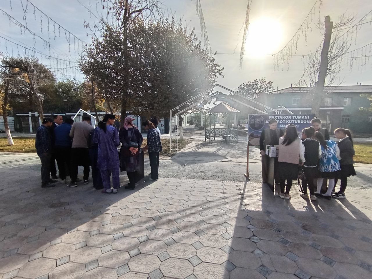 “Kitob yarmarkasi” tashkil etildi.