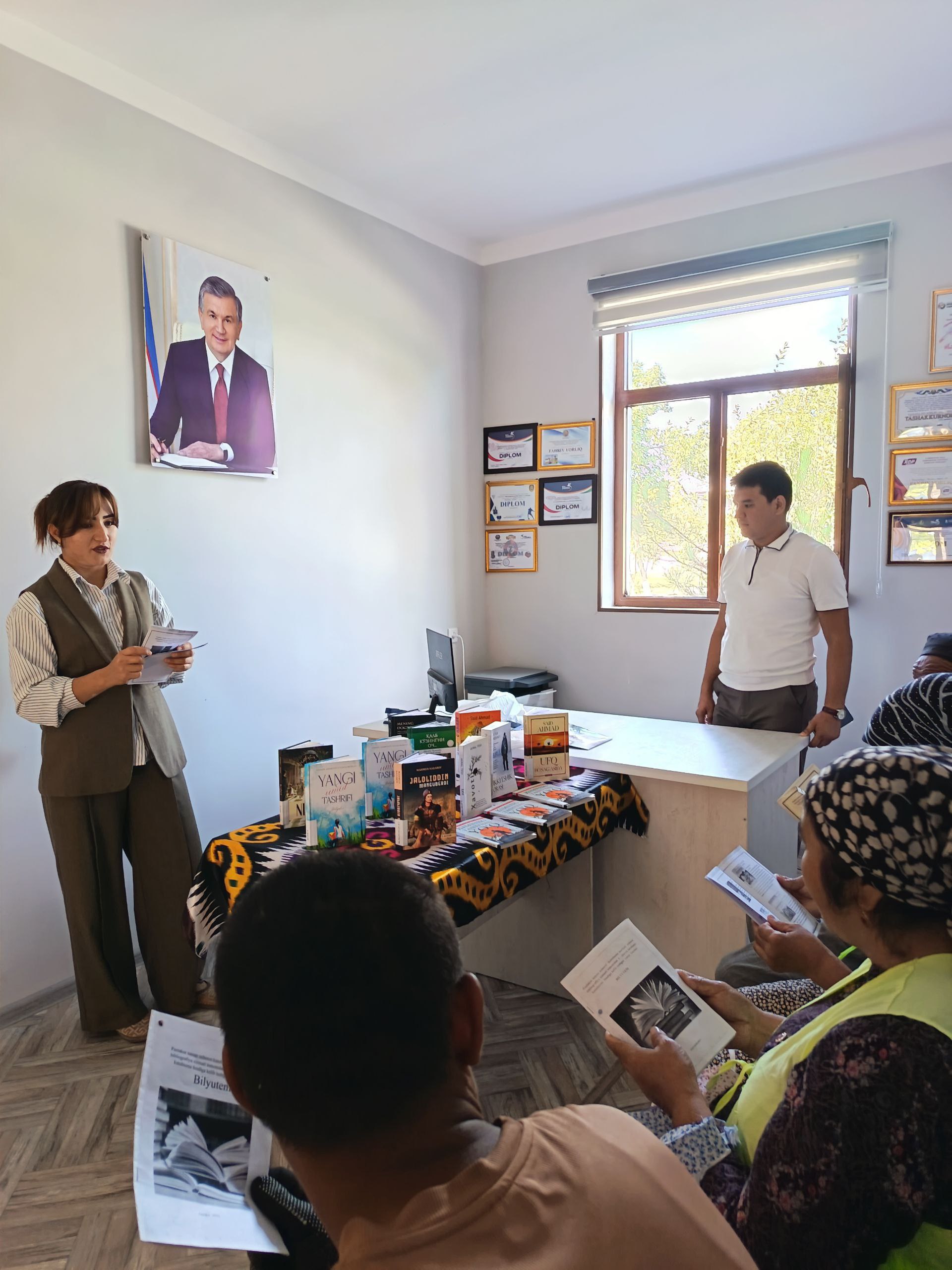 Tadbirda Paxtakor tumani Doʻstlik MFY fuqarolari  ishtirok etdi. O`zlarini qiziqtirgan savollarga javob olishdi. Tadbirda 8 fuqaro ishtiroq etdi.