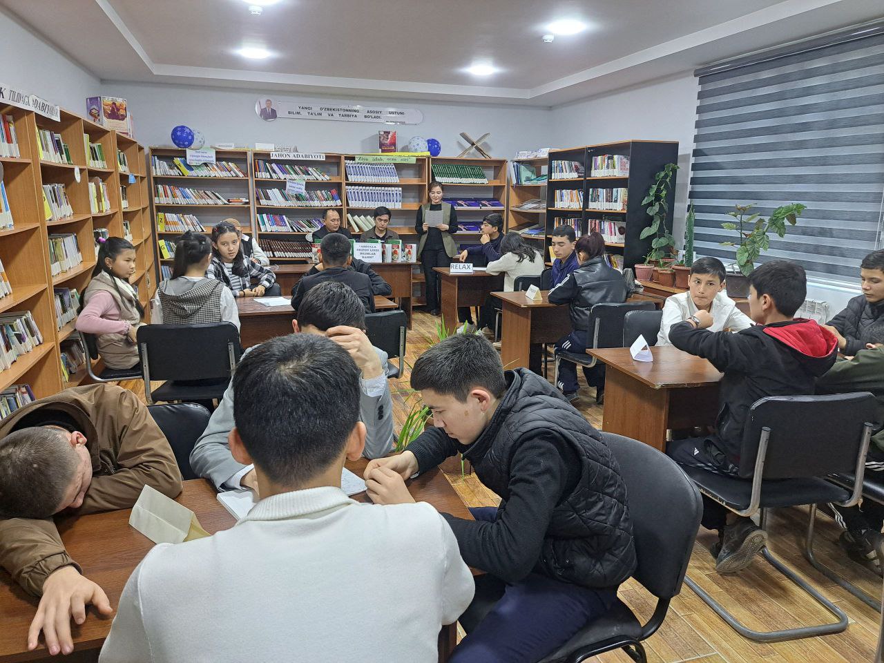 “Abdulla Oripov ijodi-bilimlar bahsi" mavzusida zakovat intellektual o‘yini tashkil etildi.