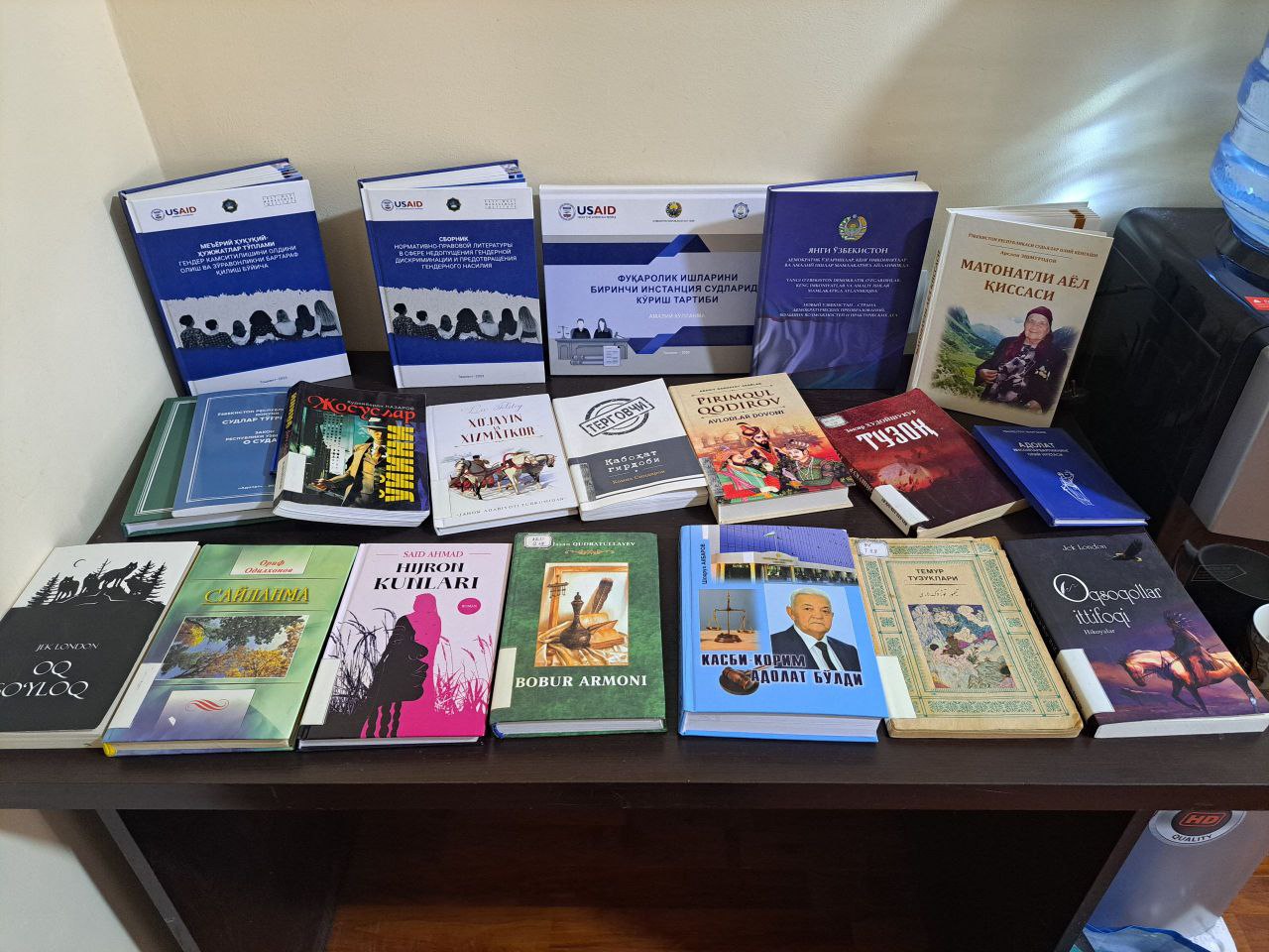 " Nostatsionar axborot -kutubxona " xizmati  ko‘rsatildi.