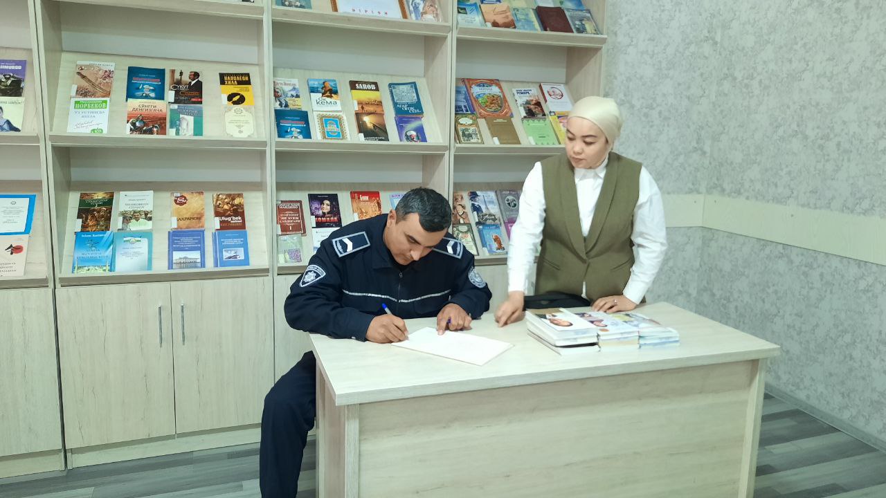 "Ko'chma kutubxona" xizmati tashkil etildi.