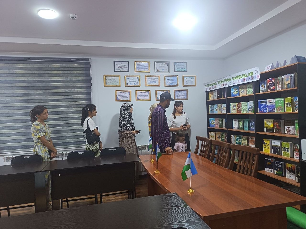 "Sirli kutubxona"shiori ostida sayohat tashkil etildi.