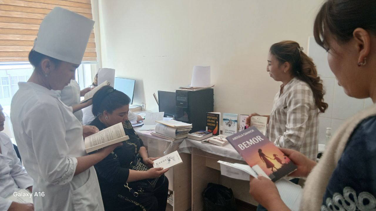 "Jazosiz tarbiya"nomli kitobiningning taqdimoti o'tkazildi.