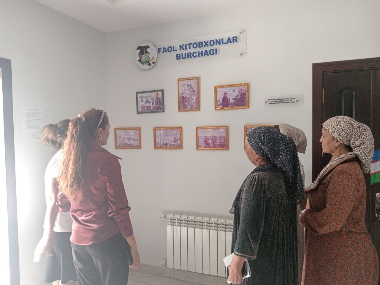 "Faol kitobxonlar" burchagini  tanishtirish ishlari amalga oshirildi.