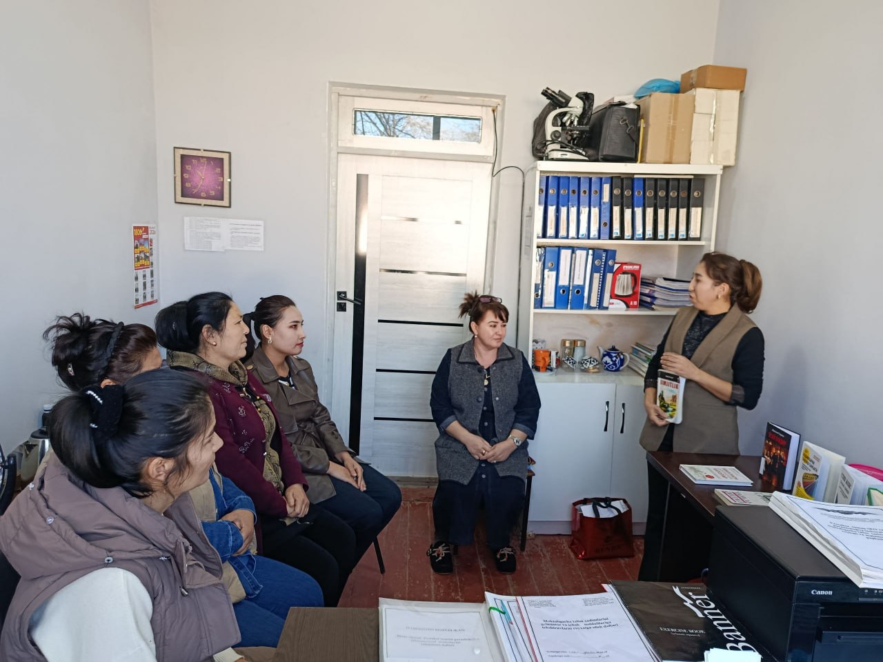 " Jimjitlik "  nomli  kitobing targ'iboti o'tkazildi.