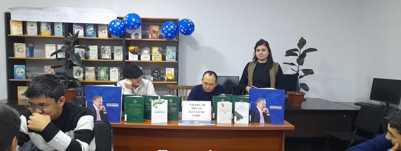 ”Yoshlar bilan kelajak sari” nomli zakovat intelektual o’yini  bo’lib o’tdi.